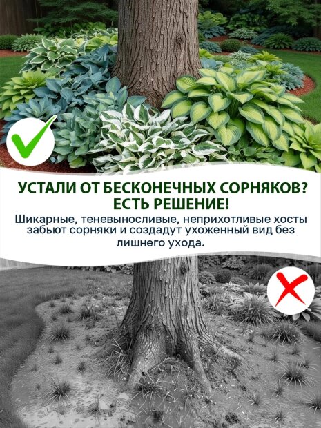 Хоста Франси (гибридная)